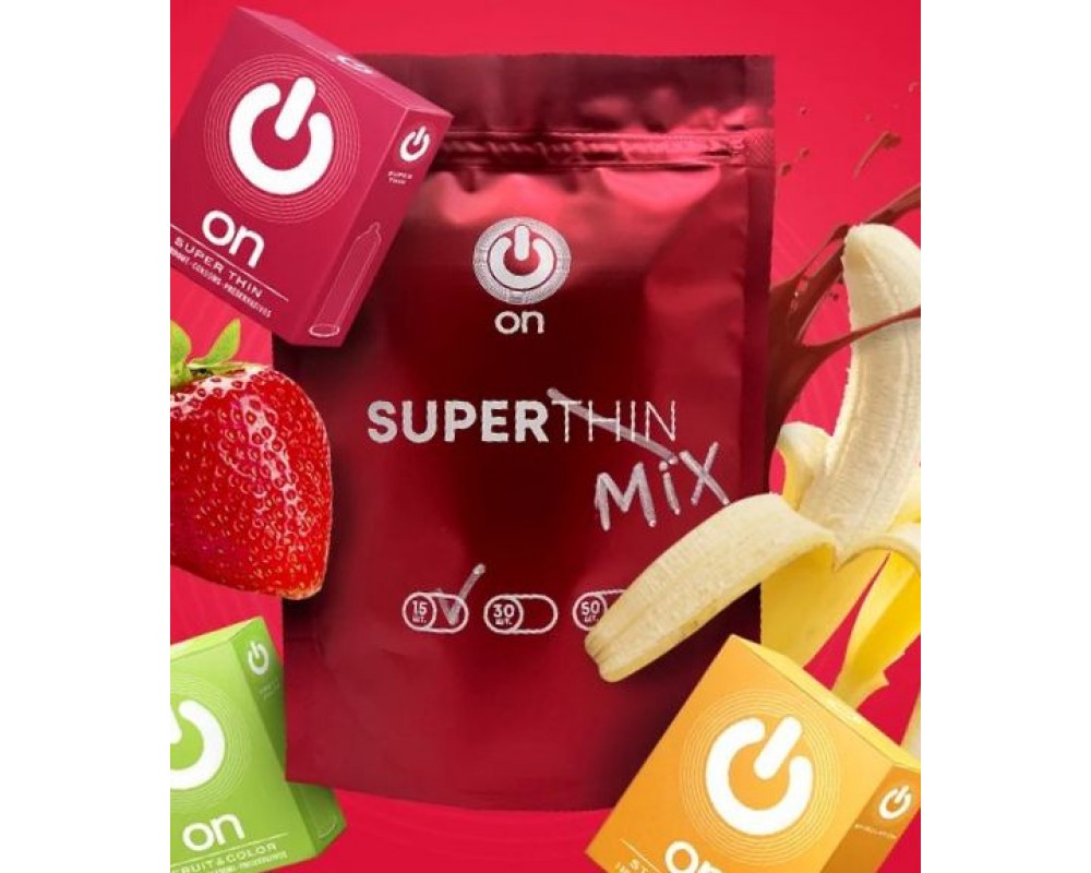 Презервативы ON) Mix Pack Ассорти, 15 шт УТ-00002205 - ON) - Ароматизированные презервативы - Купить